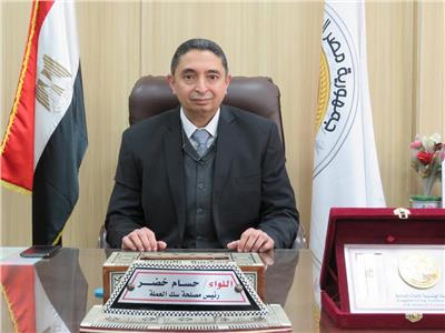 اللواء حسام خضر، رئيس مصلحة الخزانة العامة وسك العملة