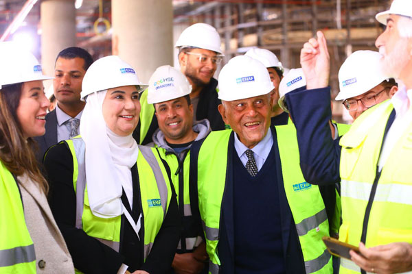 يعقوب والقباج يتفقدان مركز مجدي يعقوب العالمي للقلب بمدينة ٦ أكتوبر