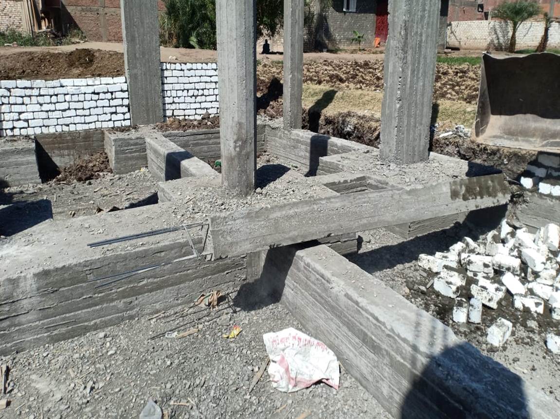 إزالة 13حالة تعدي على أراضي أملاك الدولة 