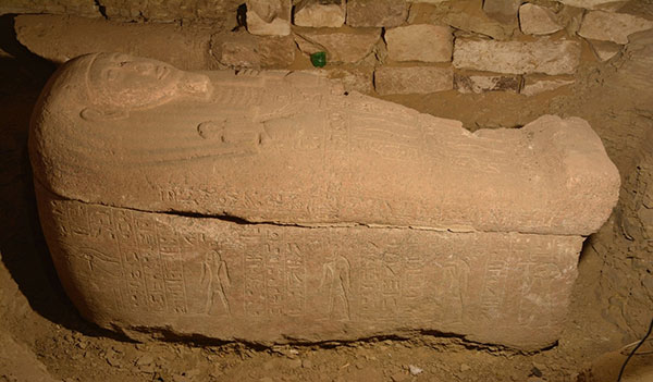 الكشف عن تابوت لأحد كبار رجال الدولة في عهد الملك رمسيس الثاني.. صور