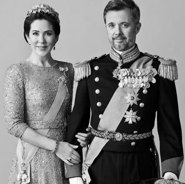 ولي العهد الدنماركي وزوجته 
