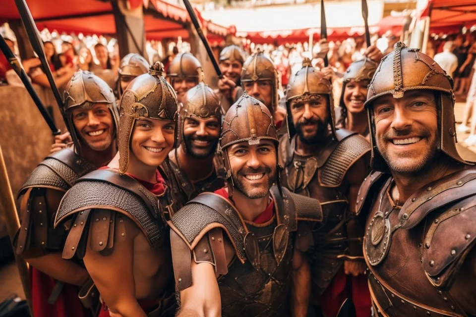 الجنود الرومانيون