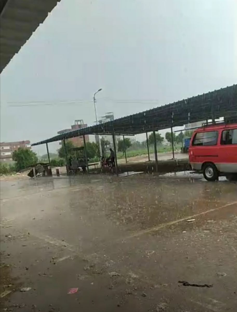 امطار غزيرة بالمنوفية 