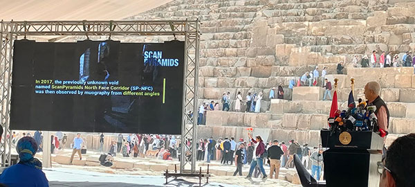 الكشف عن ممر جمالوني داخل الهرم الأكبر بطول 9 أمتار