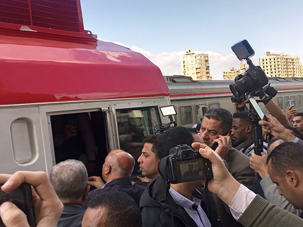 وزير النقل يشهد انطلاق أولى رحلات قطارات تالجو الفاخرة بالركاب