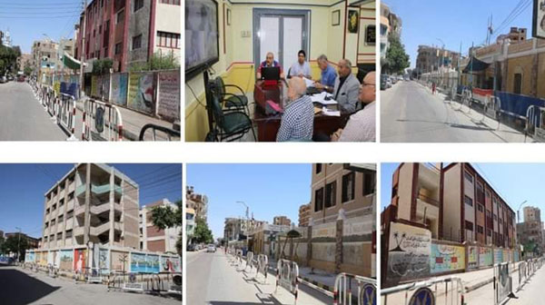 محافظ بني سويف يطمئن على التجهيزات النهائية لامتحانات المواد المضافة لطلاب الثانوية العامة