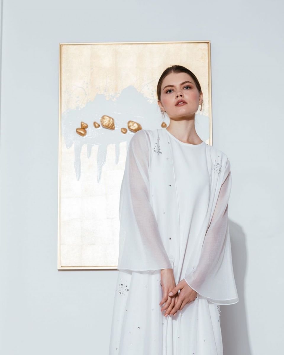 عباية بيضاء لرمضان