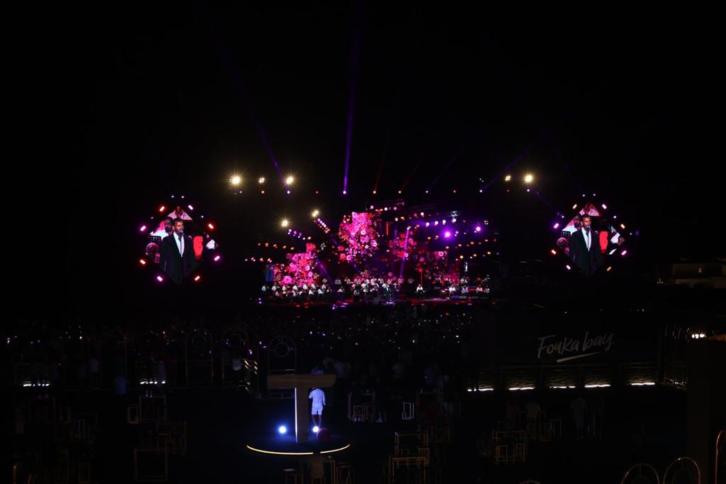 كاظم الساهر يشعل حفله بأجمل اغنياته.. صور