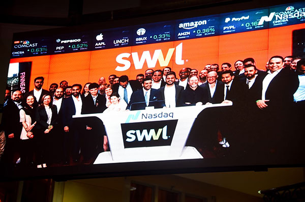 وزيرة الهجرة تشهد طرح أسهم شركة "سويفل" في بورصة "ناسداك" الأمريكية