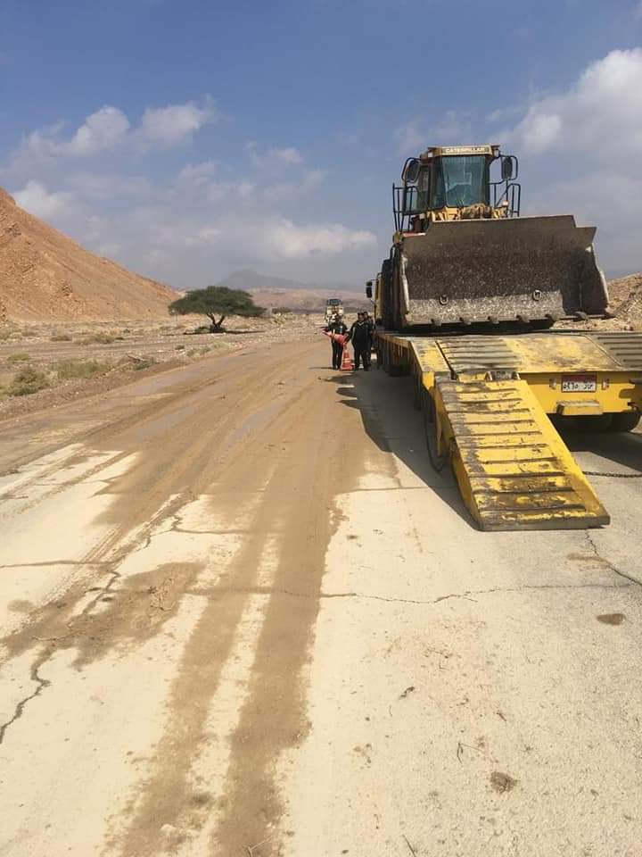 صور.. إعادة فتح طريق وادي فيران المؤدي لسانت كاترين