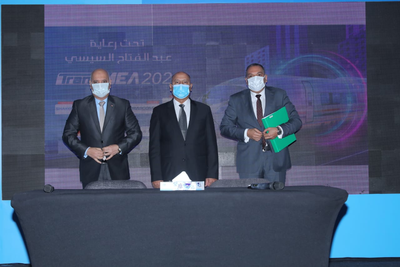 خلال فعاليات اليوم الختامي لمعرض النقل الذكي TRANSMEA2021 كتب احمد دراز و شيرين عجمي