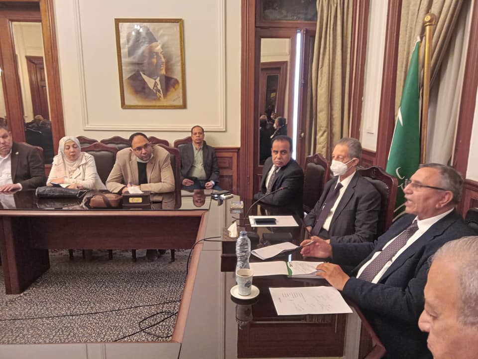 رئيس الوفد يجتمع بأعضاء اللجنة العامة في كفر الشيخ