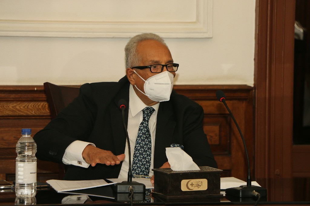 بهاء أبو شقة رئيس حزب الوفد ووكيل أول مجلس الشيوخ