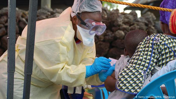 إصابة بفيروس ايبولا