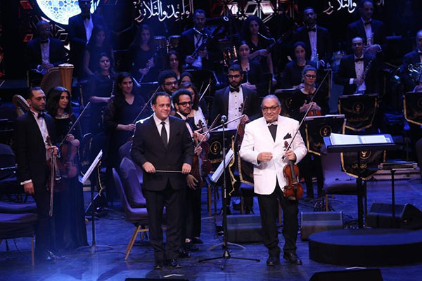 الوان غنائية متنوعة لكارول سماحة ومحمد محسن بمهرجان الموسيقى العربية (صور)