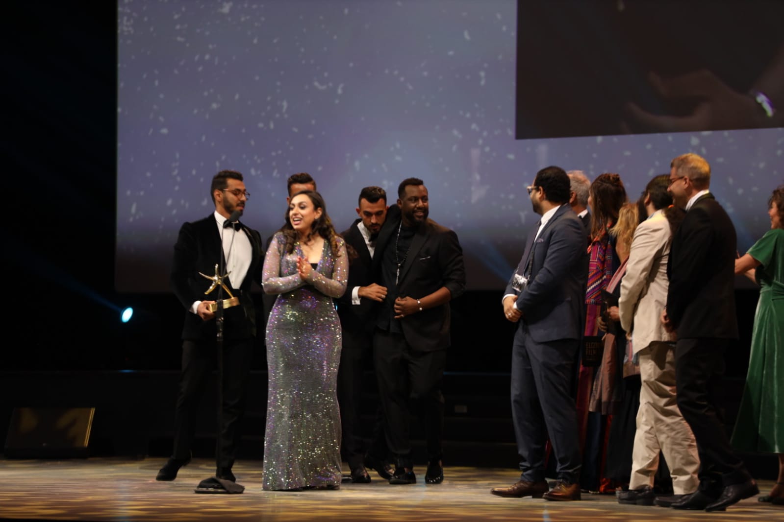 كواليس عرض فيلم كباتن الزعتري في فلسطين
