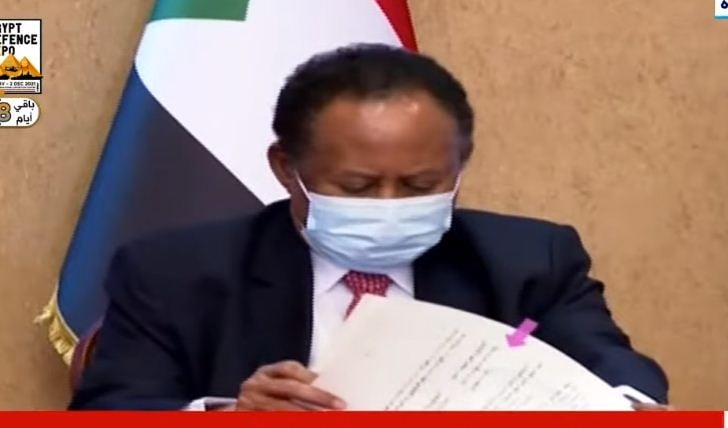 مراسم توقيع الاتفاق السياسي بالقصر الرئاسي في الخرطوم