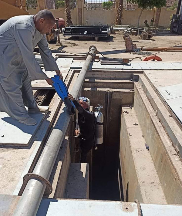 وزير الري : صيانة هويس ضمن مشروعات تحديث وتأهيل وصيانة المنشآت الكبرى