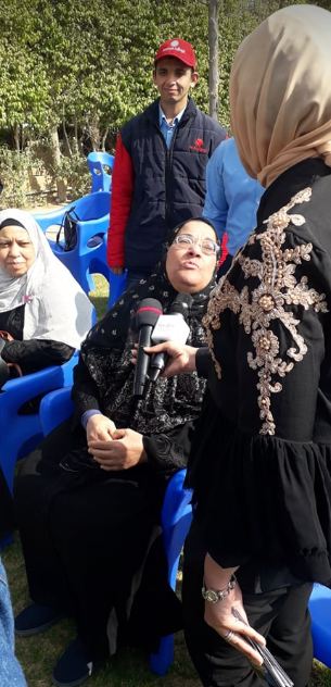 تكريم احدى محاربات بهية