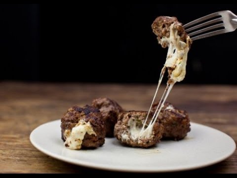 كرات اللحم بالجبن