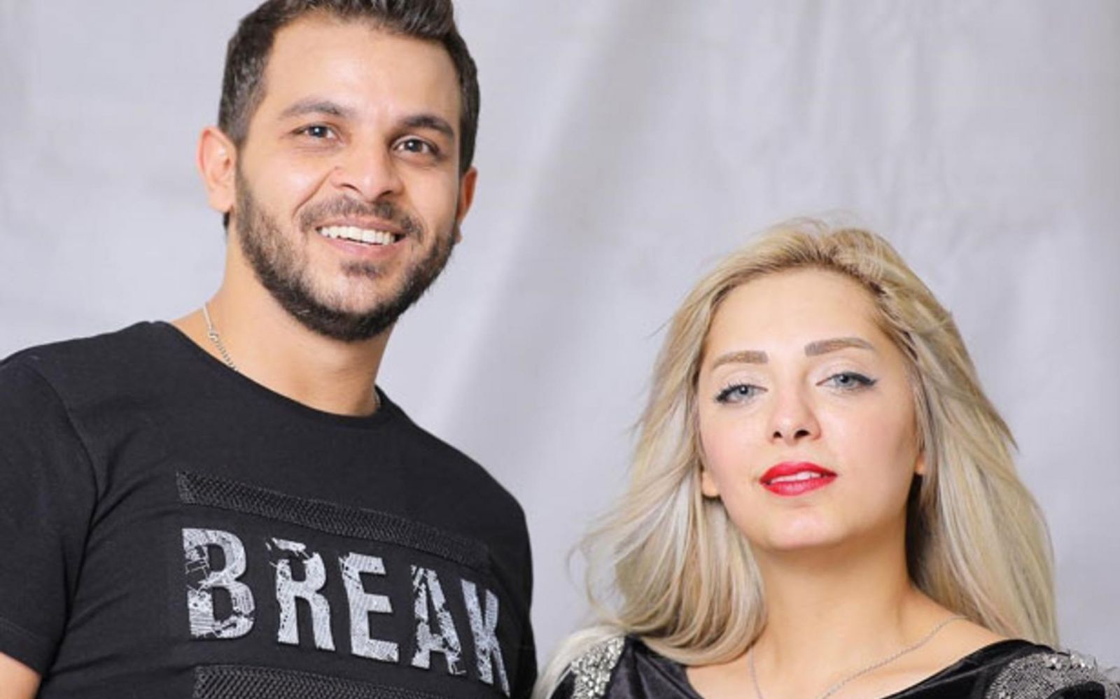 مي حلمي ومحمد رشاد