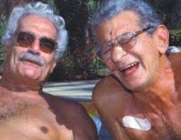 يوسف شاهين وعمر الشريف