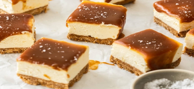 طريقة عمل تشيز كيك بالكراميل