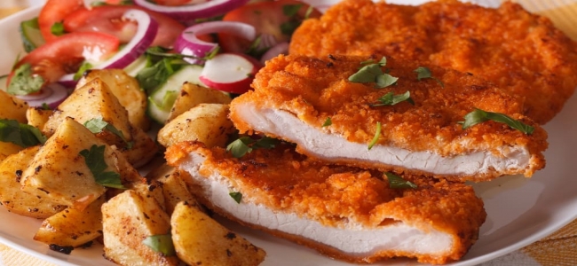 طريقة عمل بانيه بدون قلي