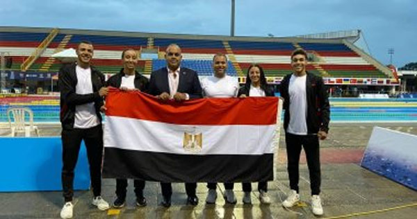 منتخب مصر للسباحة يتصدر قائمة الميداليات عالميًا .. فيديو