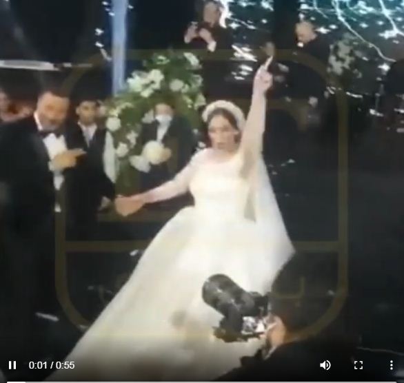 رقص ماجد المصري في حفل زفاف ابنته يشعل السوشيال ميديا