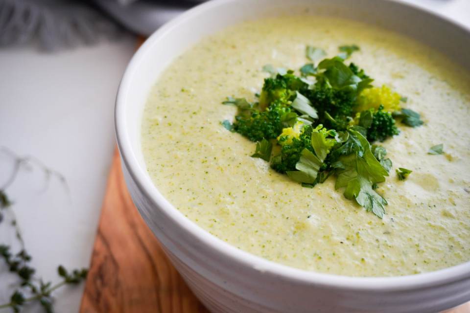 شوربة البروكلي