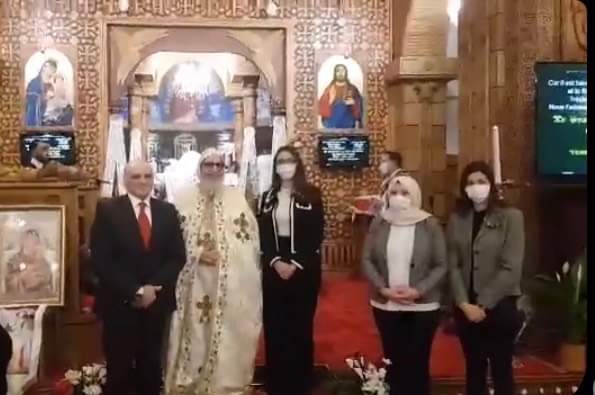 أعياد الميلاد المجيدة بكنيسه العذراء مريم بمرسيليا