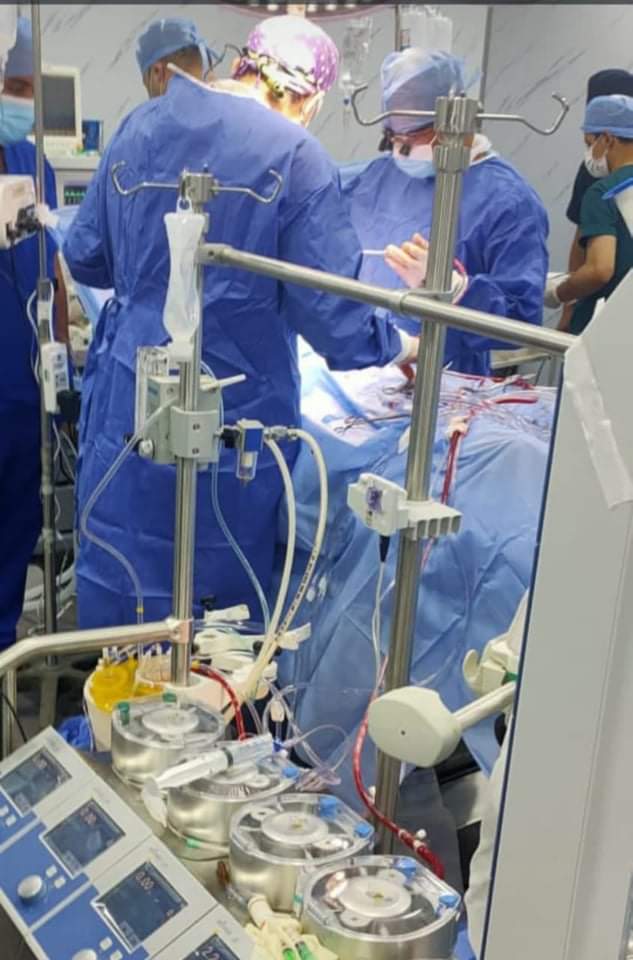 استمرار إجراء جراحات القلب المفتوح بمستشفى