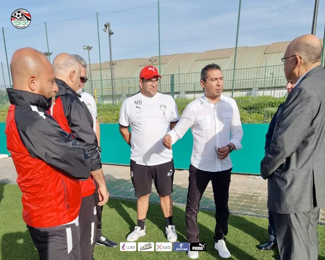 سفير مصر فى المغرب يحضر تدريبات المنتخب الأولمبي