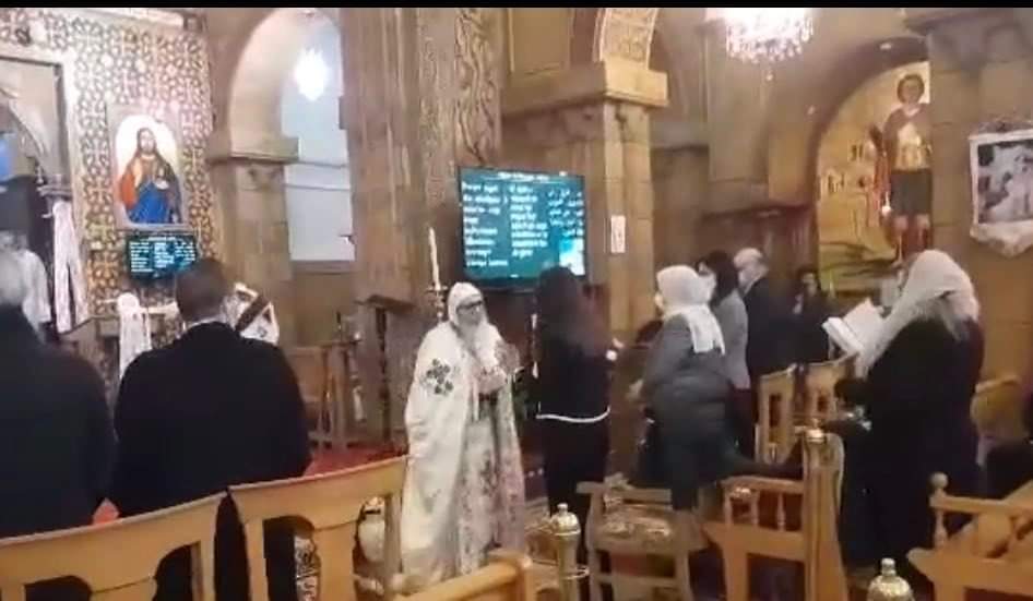 أعياد الميلاد المجيدة بكنيسه العذراء مريم بمرسيليا