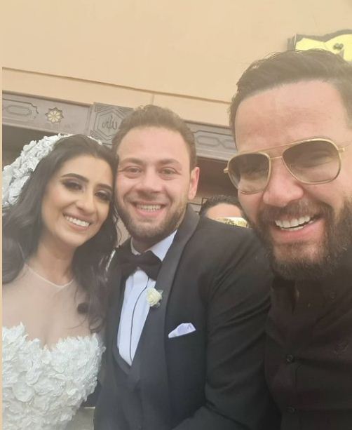 تامر شلتوت في حفل زفاف محمد علي رزق