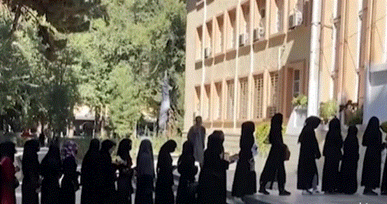 منع توظيف النساء في افغانستان