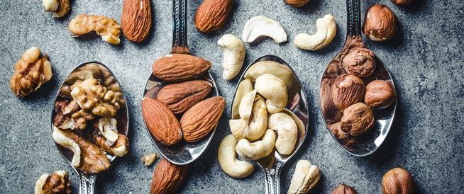 مدة صلاحية المكسرات