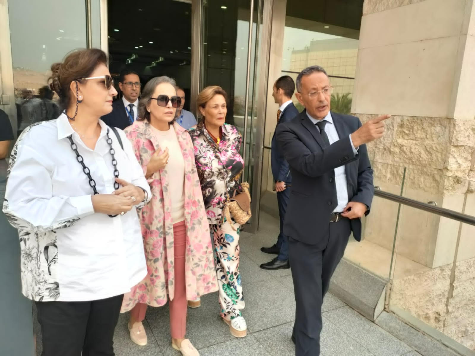 متحف الحضارة يستقبل حرم رئيس وزراء لبنان