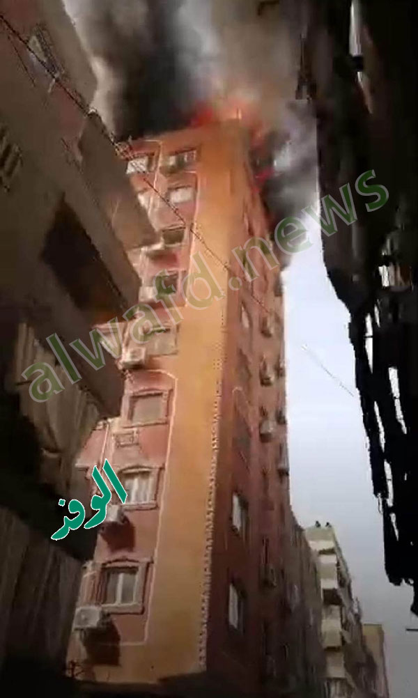 تفاصيل حريق كنيسة العذراء والأنبا إبرام بالزاوية الحمراء