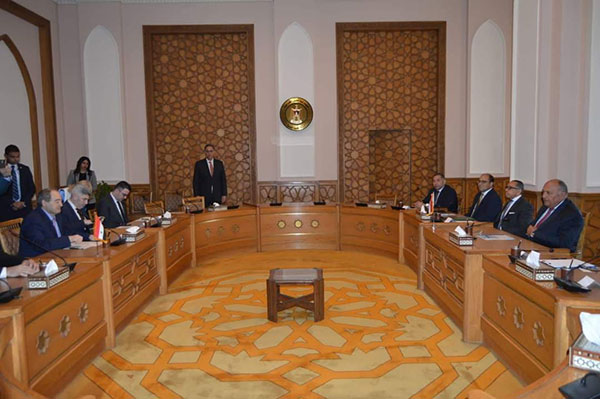 مباحثات مصرية سورية موسعة على مستوى وزيري الخارجية