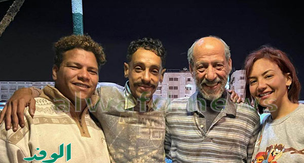 ماكيره مسلسل تحت الوصاية مع منى زكي