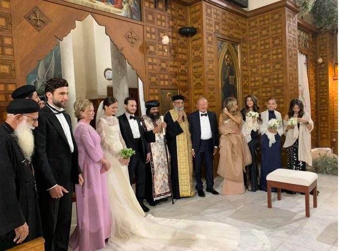 حفل زفاف ابن نجيب ساويرس